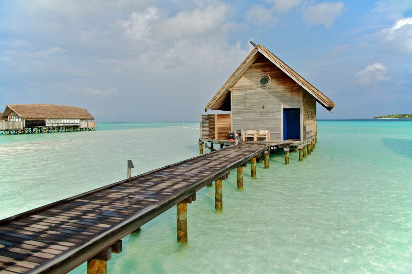 Острівний resort на Мальдівах
